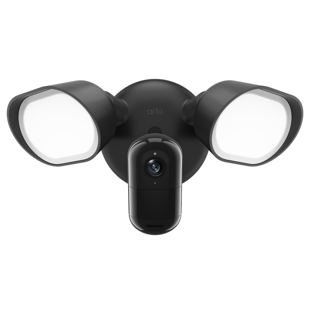 prodeuct shot of Arlo Wired Floodlight Camera