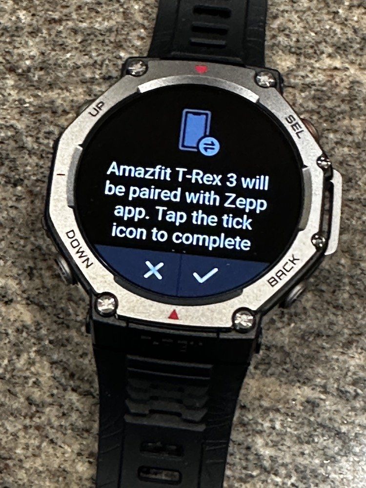 a photo of ​Amazfit T-Rex 3 Smartwatch