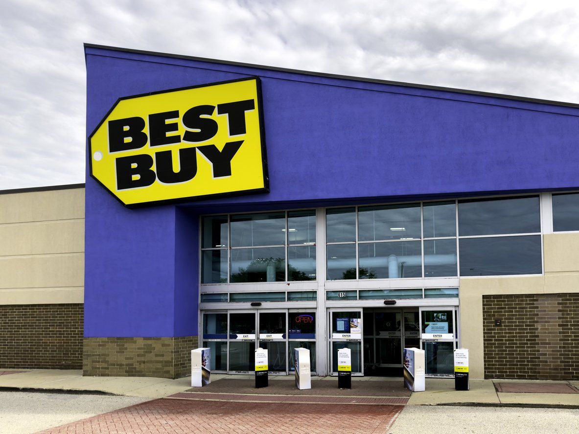 Best Buy Store stock photo