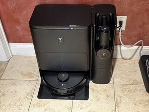 a photo of Ecovacs DEEBOT T30S Combo Robot Vacuum and Mop installed on a kitchen floor