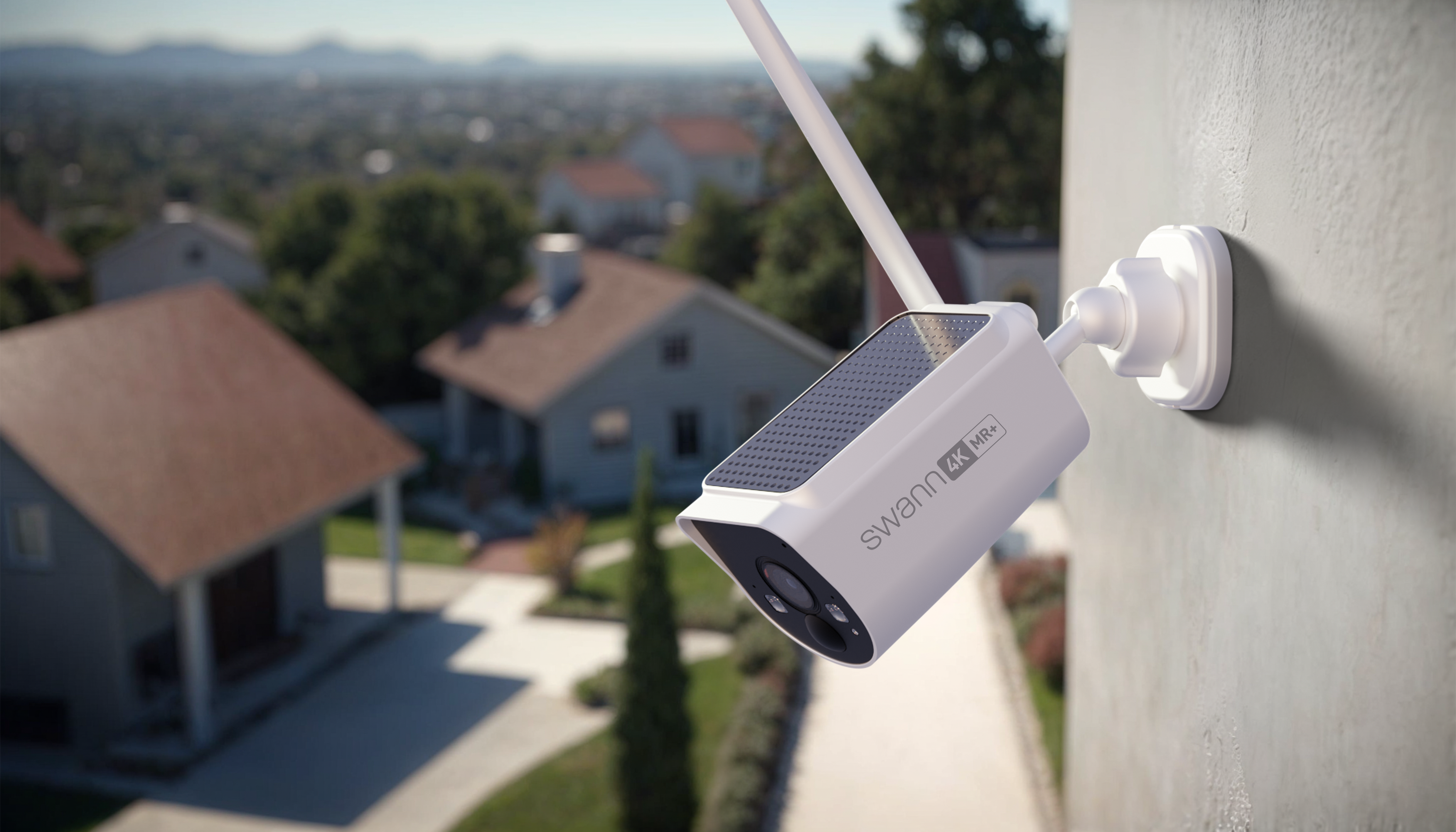 a photo of Swann MaxRanger4K Max on a home.