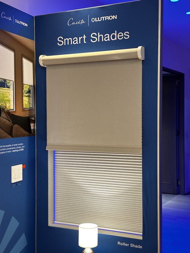 a photo of a new Lutron Caseta Smart Shades