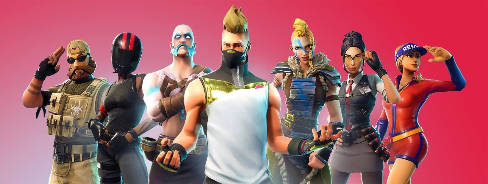 photo of the characters from Fortnite game