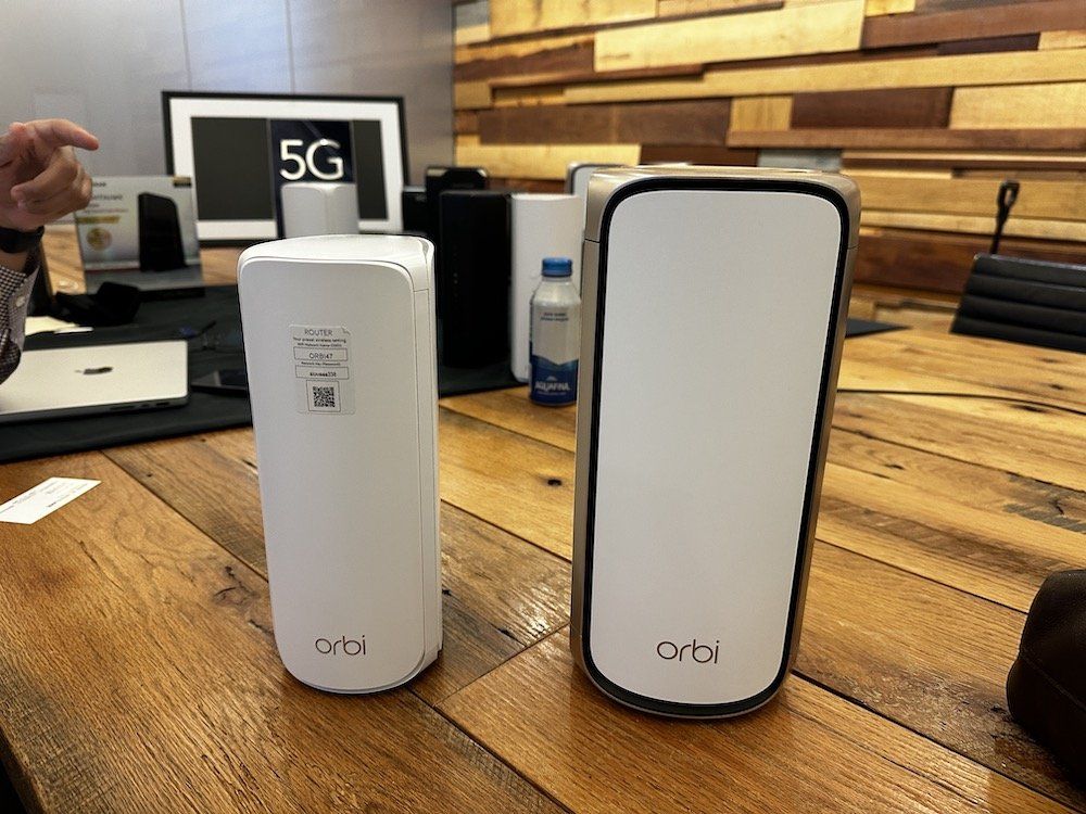 a photo of NETGREAR Orbi Wi-Fi 7 Routers