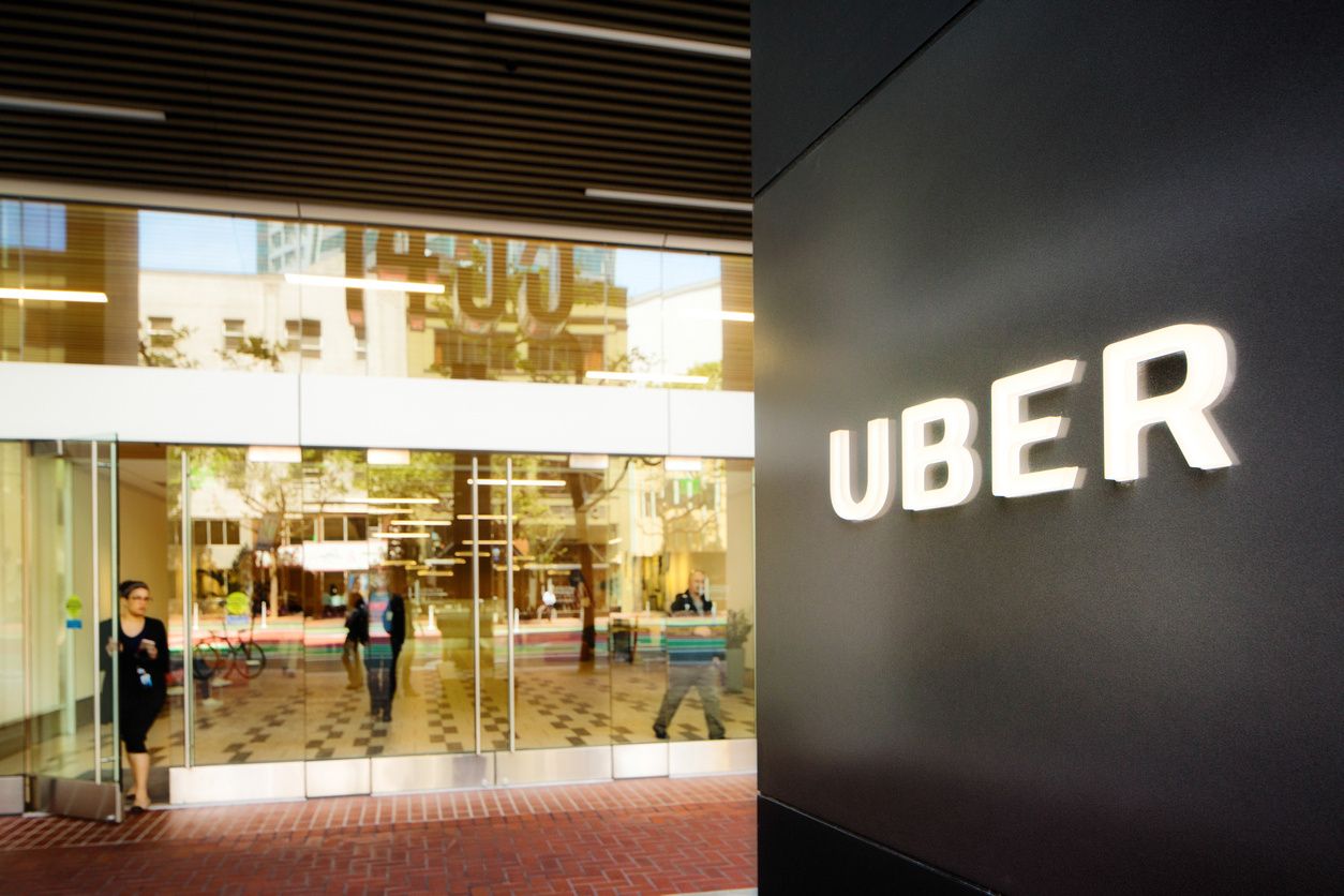 stock photo of Uber office